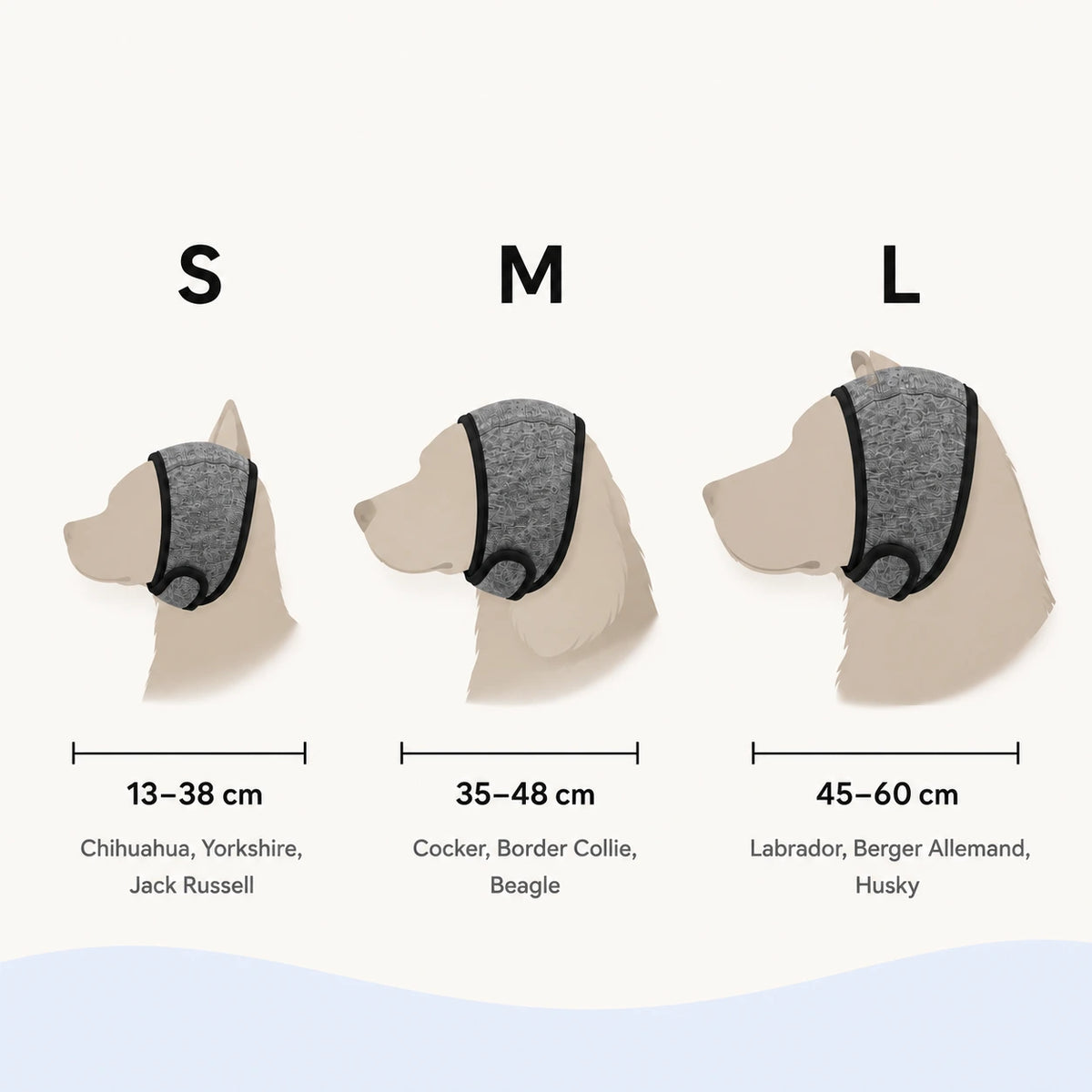 Bandeau Anti-Bruit pour Chien